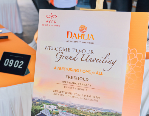 Dahlia Launch Event at AYER Bukit Puchong